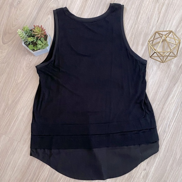 Banana Republic Black Layered Tank - Picture 3 of 6